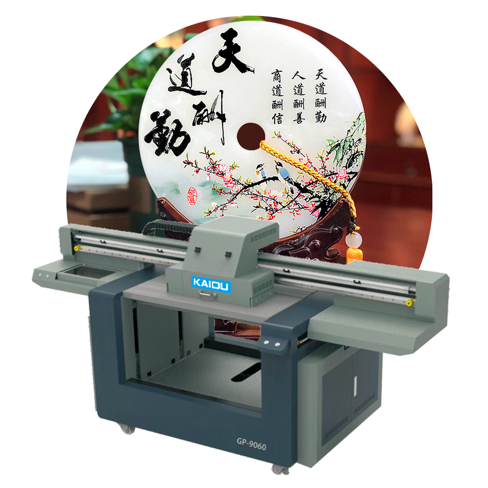 Der Höhenunterschied des UV9060-Druckers kann die Druckplattform um 50 cm anheben
